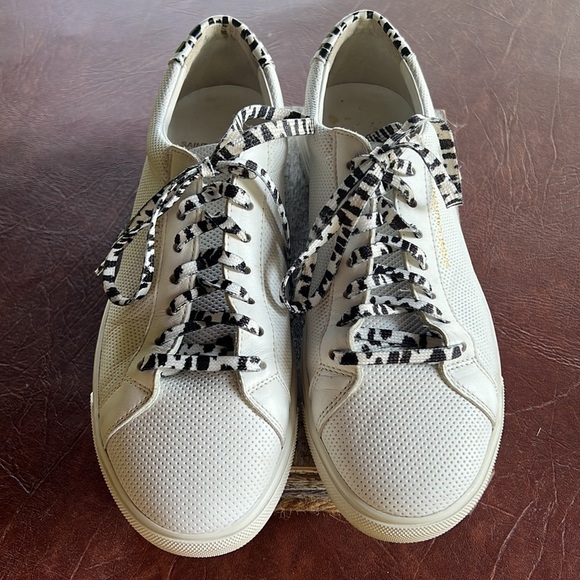 Yves Saint Laurent “Andy” Perforated Low Top Sneakers - Picture 1 of 16